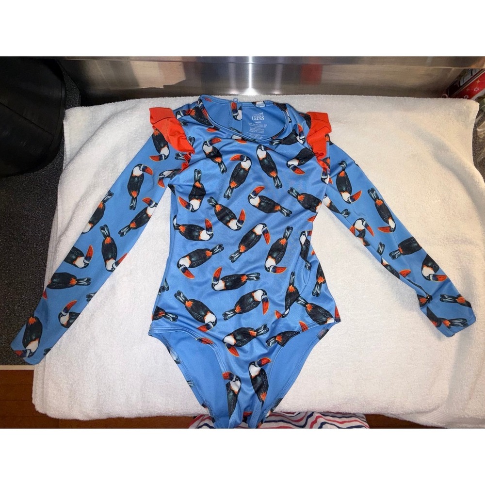 Girls Oasis Long sleeve Size‎ 10/12 swimsuit